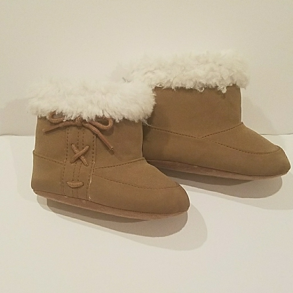 Janie And Jack Moccasin Crib Bootie